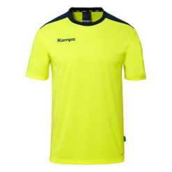 Koszulka Kempa Emotion 27. Niebieskie bluzki damskie Kempa, m, bez wzorów, eleganckie, bez kołnierzyka, bez ramiączek. Za 151.00 zł.