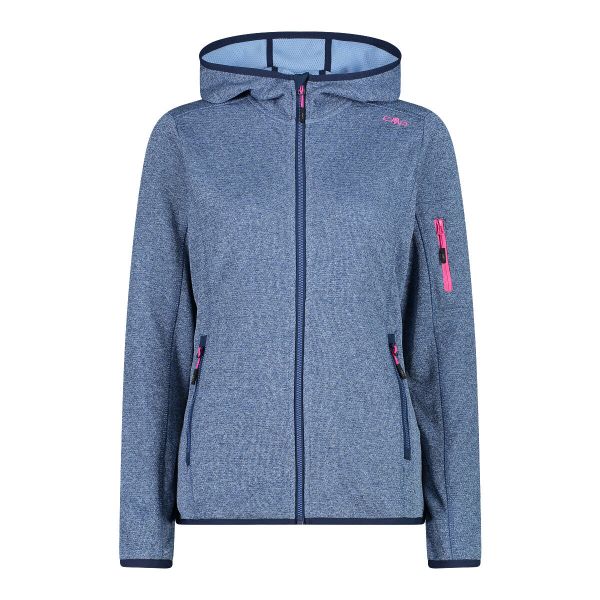 Bluza damska turystyczna CMP 30H5856. Brązowe bluzy damskie CMP, l, bez wzorów, z materiału, sportowe, bez ramiączek, z kapturem. Za 253.00 zł.