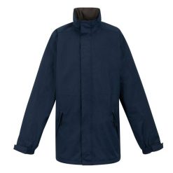 Parka Męska Jeden Kolor Wodoodporność. Niebieskie parki męskie Regatta, m, bez wzorów, sportowe, bez kołnierzyka, bez kaptura. Za 154.99 zł.