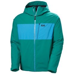 Kurtka narciarska Helly Hansen Gravity. Zielone kurtki sportowe męskie Helly Hansen, na zimę, m, bez wzorów, bez kaptura, narciarskie. Za 1,219.00 zł.