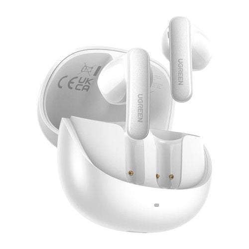Słuchawki douszne TWS UGREEN LightBuds Pro ANC WS215 (białe). Białe słuchawki bezprzewodowe Ugreen. Za 159.00 zł.