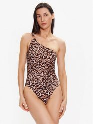 MICHAEL Michael Kors Strój kąpielowy Wildcat MM9M614 Brązowy. Brązowe stroje kąpielowe damskie MICHAEL Michael Kors, m, bez wzorów, z syntetyku. Za 469.99 zł.