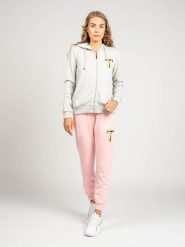 Trussardi Sport Spodnie | 44P00010 1T000657 | Kobieta | Różowy. Czerwone spodnie sportowe damskie TRUSSARDI, bez wzorów, z bawełny, sportowe. W wyprzedaży za 229.00 zł.