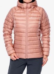 Kurtka puchowa damska Montane Anti Freeze Hoodie. Czerwone kurtki sportowe damskie Montane, s, bez wzorów, z materiału, bez ramiączek, bez kaptura, trekkingowe. Za 841.49 zł.
