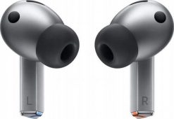 Słuchawki Samsung Galaxy Buds3 Pro Srebrne (SM-R630NZA). Szare słuchawki bezprzewodowe SAMSUNG. Za 595.40 zł.