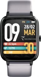 Smartwatch Techmade TM-MOVE-GY Szary. Szare zegarki smartwatch Techmade, bez wzorów. Za 335.30 zł.