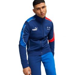 Kurtka Puma Bmw Mms Mt7 Sweat Jacket, Mężczyźni. Niebieskie kurtki męskie Puma, m, bez wzorów, z bawełny, bez kaptura. Za 490.00 zł.