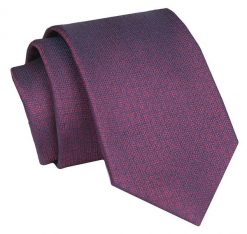 Krawat - ALTIES - Bordowo-Burgundowy. Czerwone krawaty i muchy Alties, bez wzorów, z tkaniny, eleganckie. Za 49.00 zł.