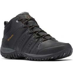 Buty Trekkingowe Męskie Columbia Woodburn II Chukka Waterproof. Czarne trekkingi męskie Columbia, bez zapięcia. Za 341.76 zł.