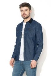 LEE WESTERN SHIRT MĘSKA KOSZULA JEANSOWA Z DŁUGIM RĘKAWEM RINSE L643KXCY 112115369. Koszule męskie Lee, l, bez wzorów, z jeansu, bez kołnierzyka, bez ramiączek. Za 219.99 zł.