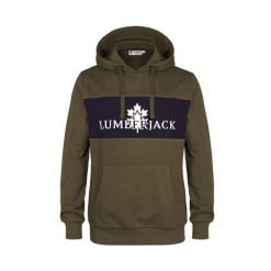 Bluza męska LUMBERJACK SWEATSHIRT. Czarne bluzy męskie Lumberjack, m, bez wzorów, bez ramiączek, bez kaptura. Za 149.99 zł.