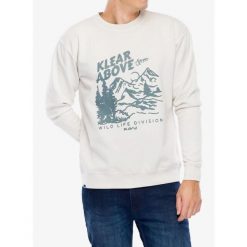 Bluza bez kaptura Kavu Core Crew. Brązowe bluzy męskie KAVU, l, bez wzorów, bez ramiączek, bez kaptura. Za 245.99 zł.