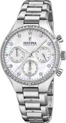 Zegarek Festina Zegarek damski Festina F20401-1 CYRKONIE srebrny. Szare zegarki damskie Festina, srebrne. Za 645.00 zł.