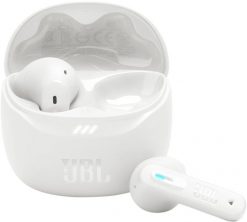 Słuchawki JBL Tune Flex 2 białe (JBLTFLEX2WHT). Białe słuchawki bezprzewodowe JBL. Za 339.43 zł.