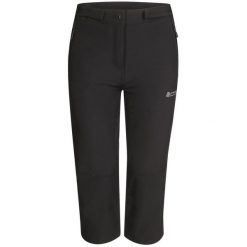 Damskie Spodnie Softshell 3/4 Alpine Pro Hyda 36 - Oddychające i Elastyczne. Zielone spodnie dresowe damskie Alpine Pro, bez wzorów, z softshellu, sportowe. Za 201.99 zł.