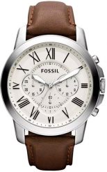 Zegarek Fossil Zegarek Męski Fossil Grant FS4735 (44 mm). Zegarki męskie FOSSIL, bez wzorów. Za 300.12 zł.