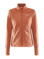 Craft ADV SubZ Jacket 2 W – lekka, wiatroszczelna kurtka biegowa – Rusty Glow. Brązowe kurtki sportowe damskie Craft, na zimę, m, bez wzorów, z dżerseju, bez ramiączek, bez kaptura, do biegania. Za 279.00 zł.
