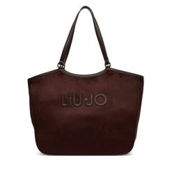 Torebka Liu Jo. Brązowe shopperki damskie Liu Jo, bez wzorów, bez dodatków. Za 559.99 zł.