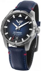 Zegarek męski Vostok Europe NH35A-125A748 niebieski. Niebieskie zegarki męskie Vostok Europe, bez wzorów. Za 1,580.00 zł.