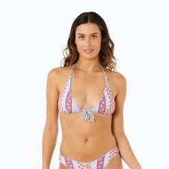 Góra od stroju kąpielowego Rip Curl Coastal Instinct Tri Bikini Top. Stroje kąpielowe damskie Rip Curl, l, bez wzorów, z elastanu. Za 129.99 zł.
