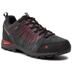 Buty trekkingowe męskie Karrimor Pinnacle Low. Czarne trekkingi męskie Karrimor, z gumy, bez zapięcia. W wyprzedaży za 296.99 zł.