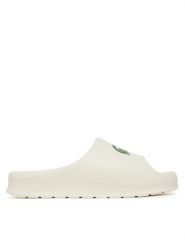 Lacoste Klapki 7-48CMA0022 Biały. Białe klapki męskie Lacoste, bez wzorów, z tworzywa sztucznego, bez zapięcia. Za 169.99 zł.