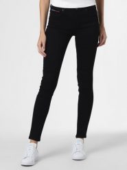 Tommy Jeans Jeansy Kobiety Bawełna czarny, 27-32. Czarne jeansy damskie Tommy Jeans, bez wzorów, z bawełny. Za 469.95 zł.