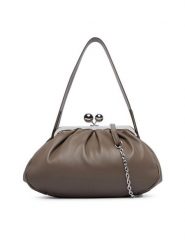 Weekend Max Mara Torebka Cubico 2625516124600 Khaki. Brązowe torebki do ręki damskie Weekend Max Mara, bez wzorów, ze skóry, bez dodatków. Za 1,839.00 zł.