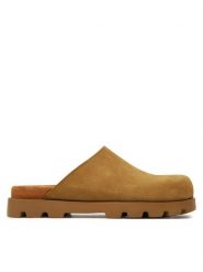 Camper Klapki Brutus Sandal K201545-005 Brązowy. Brązowe klapki damskie Camper, bez wzorów, ze skóry, bez obcasa, bez zapięcia. Za 969.99 zł.
