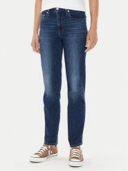 Levi's® Jeansy 724™ 18883-0268 Granatowy Straight Fit. Niebieskie jeansy damskie bez wzorów, z bawełny. Za 319.99 zł.