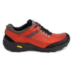 Olivier Męskie buty trekkingowe 274GT czerwone. Czerwone trekkingi męskie na jesień, z jeansu, bez zapięcia. Za 319.69 zł.