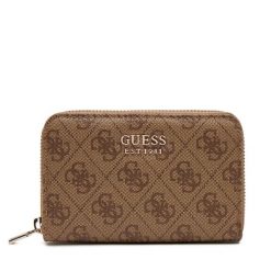 Portfel Guess. Brązowe portfele damskie Guess. Za 179.99 zł.
