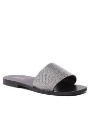 Liu Jo Klapki Saba 04 SA3147 T0380 Srebrny. Szare klapki damskie Liu Jo, bez wzorów, z tworzywa sztucznego, bez obcasa, bez zapięcia. Za 379.99 zł.