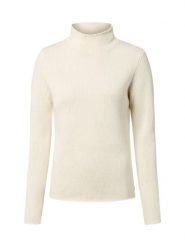 Fynch-Hatton Wełniany sweter damski Kobiety Wełna biały jednolity, XXL. Białe swetry nierozpinane damskie Fynch-Hatton, xxl, bez wzorów, z wełny, klasyczne, bez kołnierzyka, bez ramiączek. Za 649.95 zł.