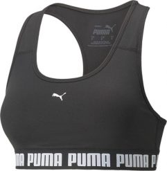 Puma Stanik sportowy damski Puma Mid Impact czarny 521599 01 S. Czarne bielizna sportowa damska Puma, s, bez wzorów. Za 113.81 zł.