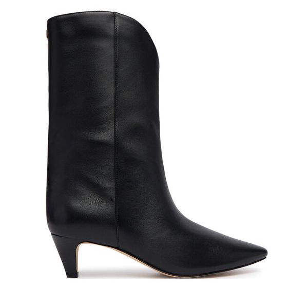 Botki MICHAEL Michael Kors. Czarne botki damskie MICHAEL Michael Kors, bez wzorów, bez obcasa, na szpilce, bez zapięcia. Za 1,129.00 zł.