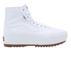 Buty Vans Filmore Hi Tapered Platform Białe. Białe obuwie sportowe damskie Vans, bez wzorów, bez zapięcia. W wyprzedaży za 345.25 zł.