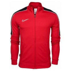 Męska Kurtka Dresowa Academy DriFIT. Czerwone kurtki męskie Nike, m, bez wzorów, z dresówki, casualowe, bez kaptura. Za 140.99 zł.