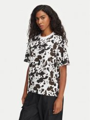 Reebok T-Shirt Ruta RK25711CCW Brązowy Regular Fit. Brązowe t-shirty damskie Reebok, s, bez wzorów, z bawełny, bez kołnierzyka, bez ramiączek. Za 79.99 zł.