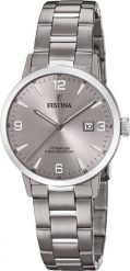 Zegarek Festina Zegarek damski Festina F20436-2 srebrny. Szare zegarki damskie Festina, srebrne. Za 551.00 zł.