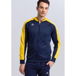 Kurtka treningowa Erima Liga 2.0 avec capuche. Niebieskie kurtki męskie Erima, bez wzorów, sportowe, bez kaptura. W wyprzedaży za 133.85 zł.