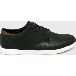 Jack & Jones - Buty. Czarne buty sportowe męskie Jack & Jones, bez wzorów, z gumy, bez zapięcia. W wyprzedaży za 139.90 zł.