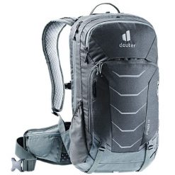 Plecak rowerowy Deuter Attack 16 - graphite/shale. Szare plecaki męskie Deuter, bez wzorów, z materiału. Za 1,013.45 zł.