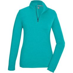 Bluza damska Killtec KSW 97 WMN LS SHRT. Niebieskie bluzy damskie KILLTEC, bez wzorów, sportowe, bez ramiączek, bez kaptura. Za 139.99 zł.