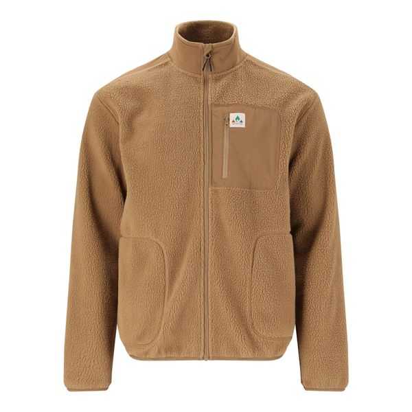 Polar Whistler Felis Teddy. Brązowe bluzy sportowe męskie Whistler, na zimę, bez wzorów, z polaru, bez kaptura, narciarskie. Za 229.99 zł.