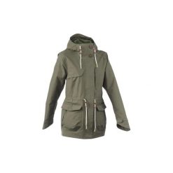 Kurtka turystyczna NH500 WTP protect damska. Czerwone kurtki sportowe damskie QUECHUA, l, bez wzorów, z materiału, bez ramiączek, bez kaptura, climacool (adidas). Za 169.99 zł.