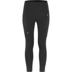 Legginsy damskie Fjallraven Abisko Tights. Czarne legginsy damskie Fjällräven, bez wzorów. Za 530.25 zł.
