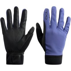 Rękawice Odlo Gloves full finger NORDIC LIGHT. Fioletowe rękawiczki damskie ODLO, bez wzorów. Za 279.99 zł.