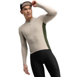 Męska koszulka rowerowa gravel z długim rękawem Kolarstwo Siroko GM3 Dempster. Brązowe bluzy męskie SIROKO, m, bez wzorów, z materiału, sportowe, bez ramiączek, bez kaptura. W wyprzedaży za 210.00 zł.