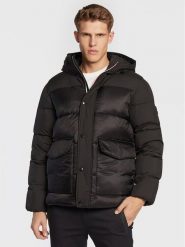 Tommy Hilfiger Kurtka zimowa MW0MW28723 Czarny Regular Fit. Czarne kurtki męskie Tommy Hilfiger, na zimę, m, bez wzorów, z syntetyku, bez kaptura. Za 1,009.00 zł.